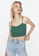 Trendyol green Rib Cami Top & Cardigan Set 00AC5AA72745ECGS_5