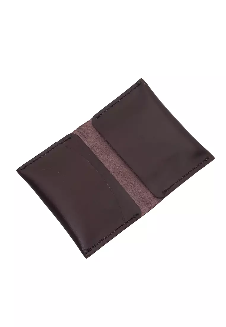 Zackly Wallet Card Holder Many Slot Handmade Material Genuine Leather 028 ORIGINAL - Brown