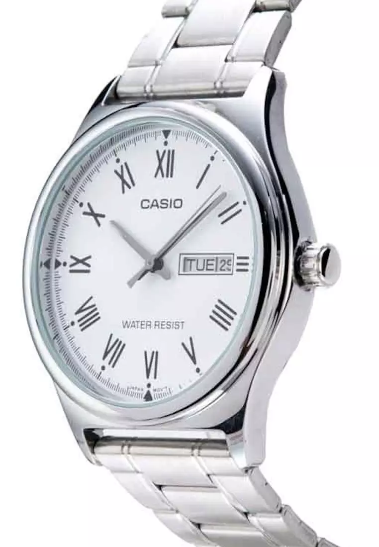 CASIO Jam Tangan MTP-V006D-7BUDF Silver