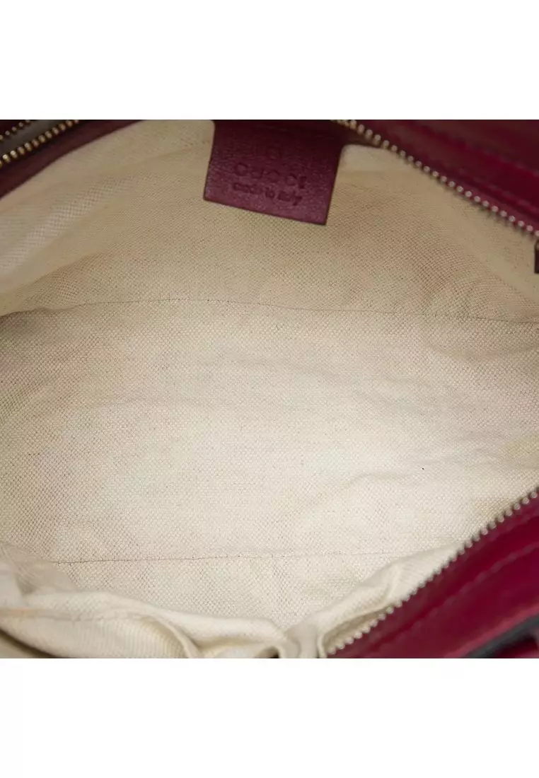 Pre-Loved Gucci Small Guccissima Bree Satchel