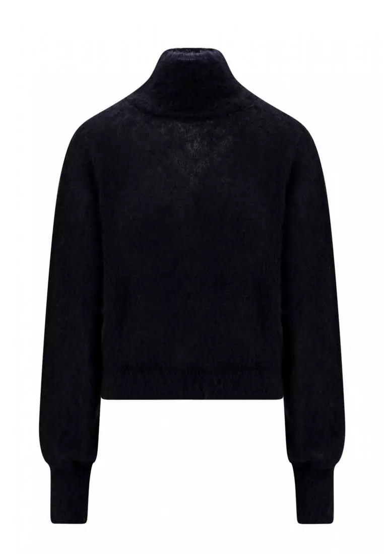 ALBERTA FERRETTI Pointelle-knit cotton sweater