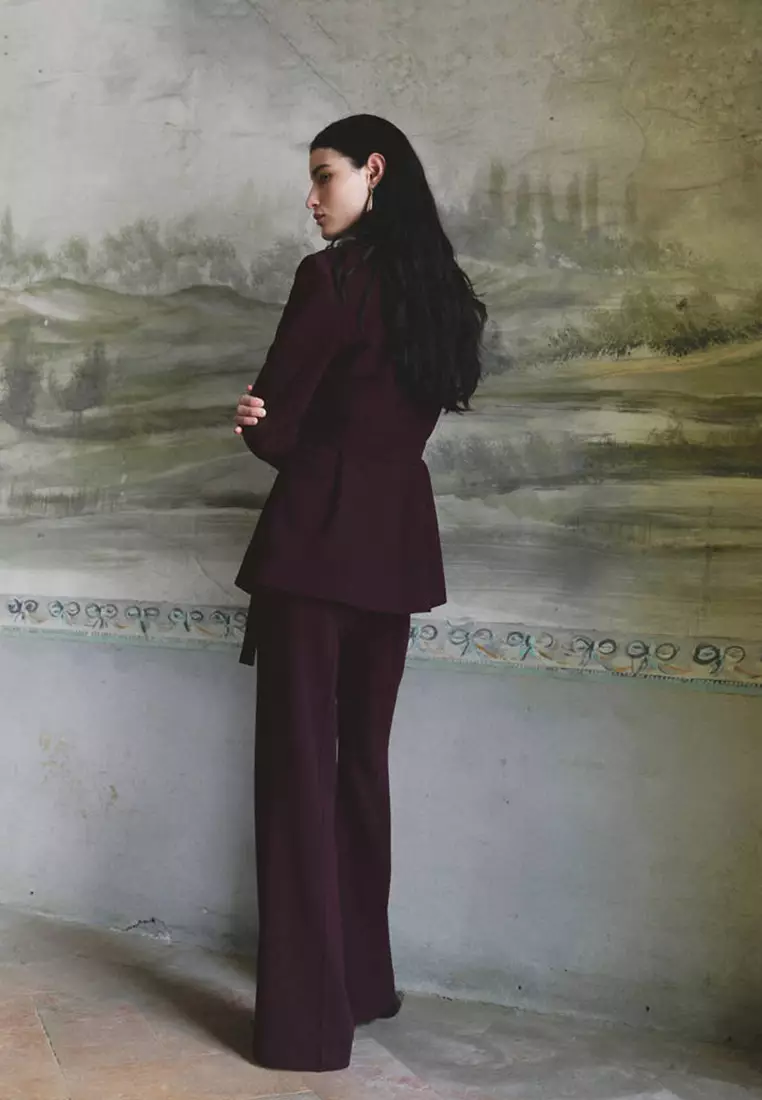 Belted Suit Blazer