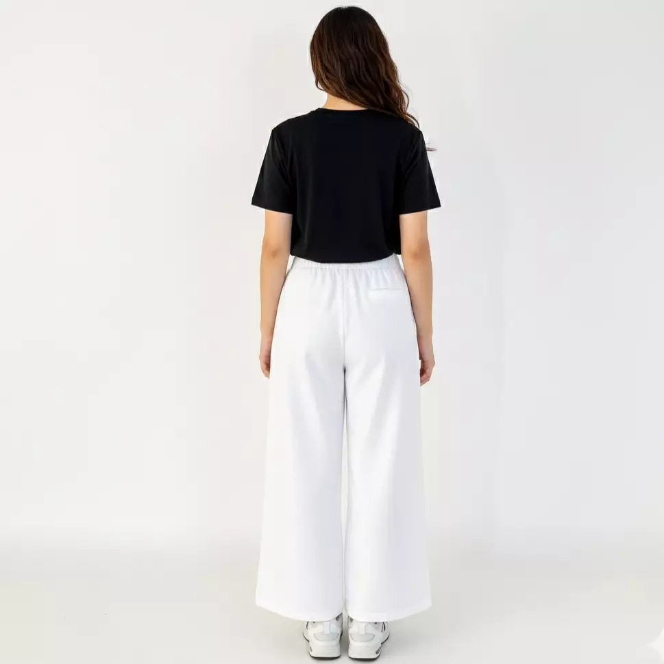 Celana Panjang Wanita - Kelly Wide Denim Pants
