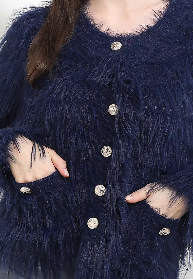 L/S Fur Jacket