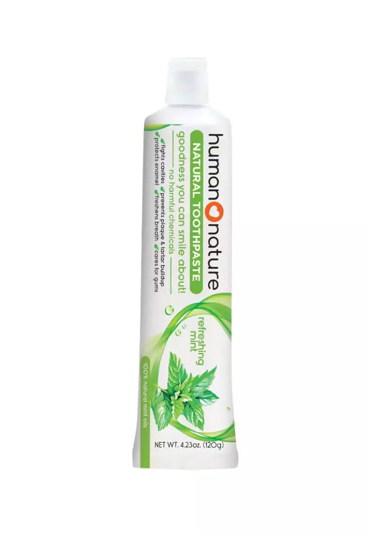 Buy Human Nature Natural Toothpaste 120g 2023 Online ZALORA Philippines
