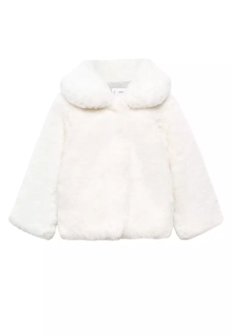 Buy MANGO BABY Faux Fur Coat Online ZALORA Malaysia