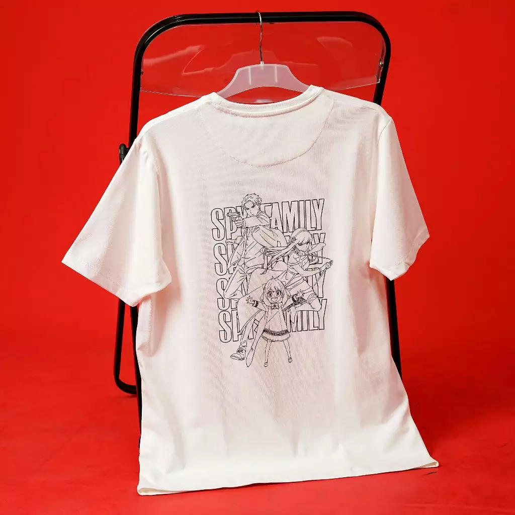 Cressida X SpyxFamily Kaos Regular Men White - 1225J020P