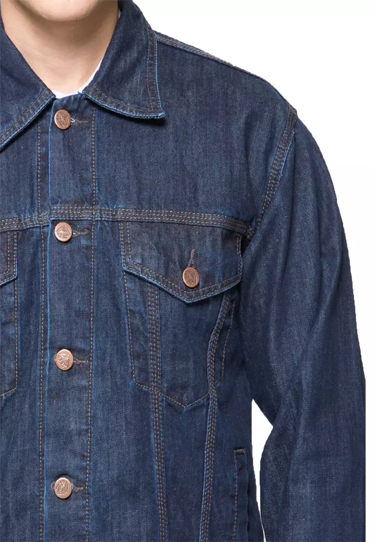 Jual 2nd Red 2Nd RED Jacket Jeans Basic Denim Nick Nov 191802 Original