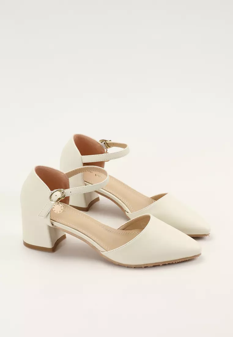 Ankle Strap Mid Heel TH546-59