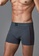 DAGİ grey Anthracite Boxer, Slim Fit, Elastic Waistband, Red Ribbed, Underwear for Men 83C7BUSA67BE74GS_4