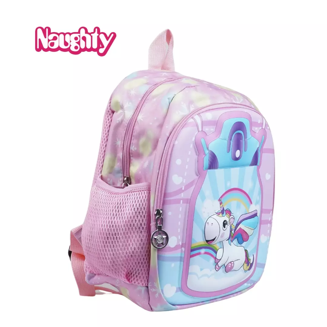Tas Ransel Anak Perempuan Sekolah Tk Paud Backpack Unicorn G643 2412002 Naughty Accessories