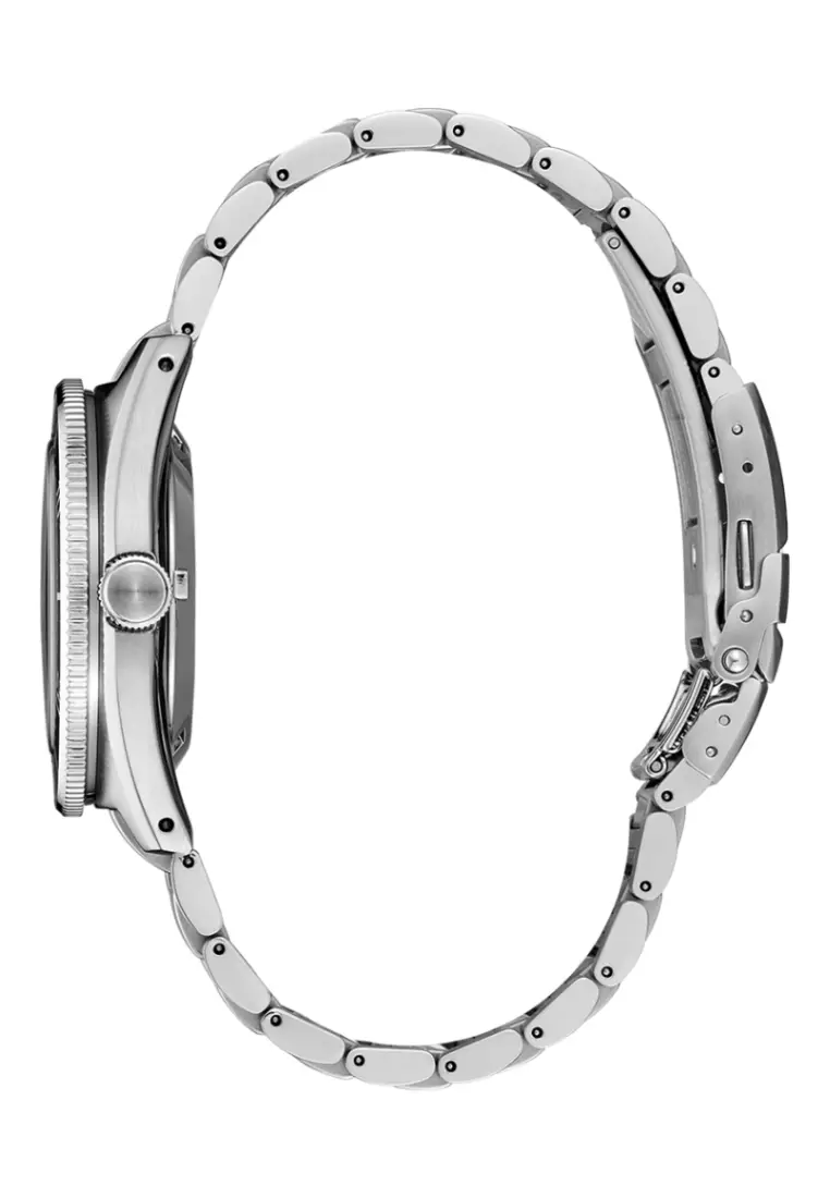 精工 Prospex 1965 Heritage 潛水員 3 天 300 m 水肺潛水藍色錶盤不鏽鋼錶帶自動錶 SPB451J1