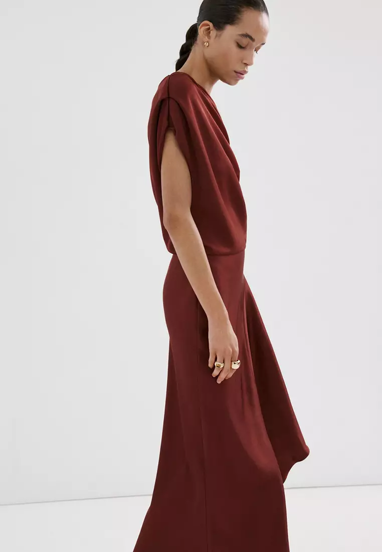 Asymmetrical Flared Dress