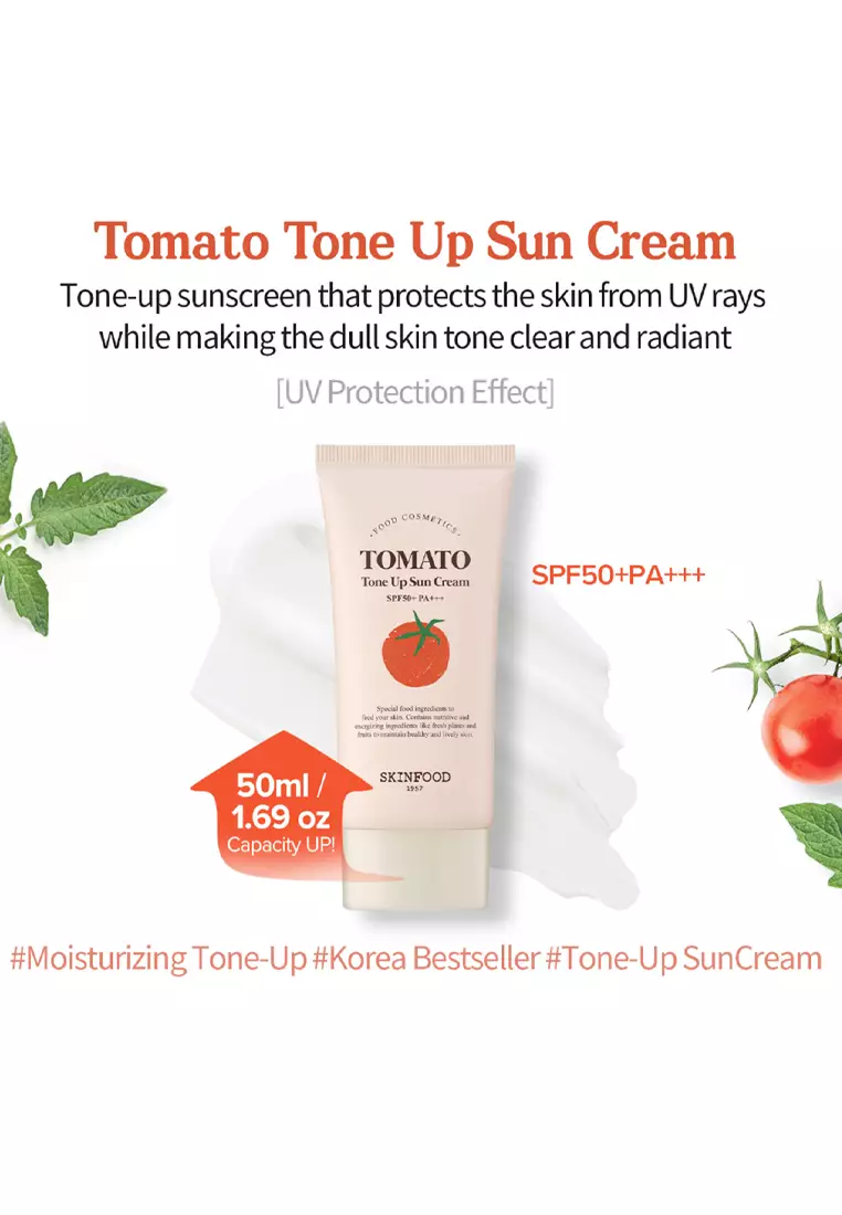 SKINFOOD - Tomato Tone Up Sun Cream