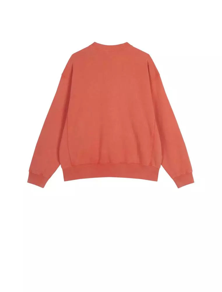 Long Sleeve Printed Pullover Hoodie