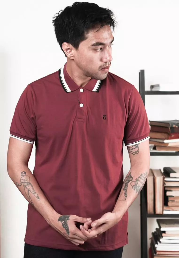 MATSUDA Kaos Polo Shirt Pria Kerah Aioi