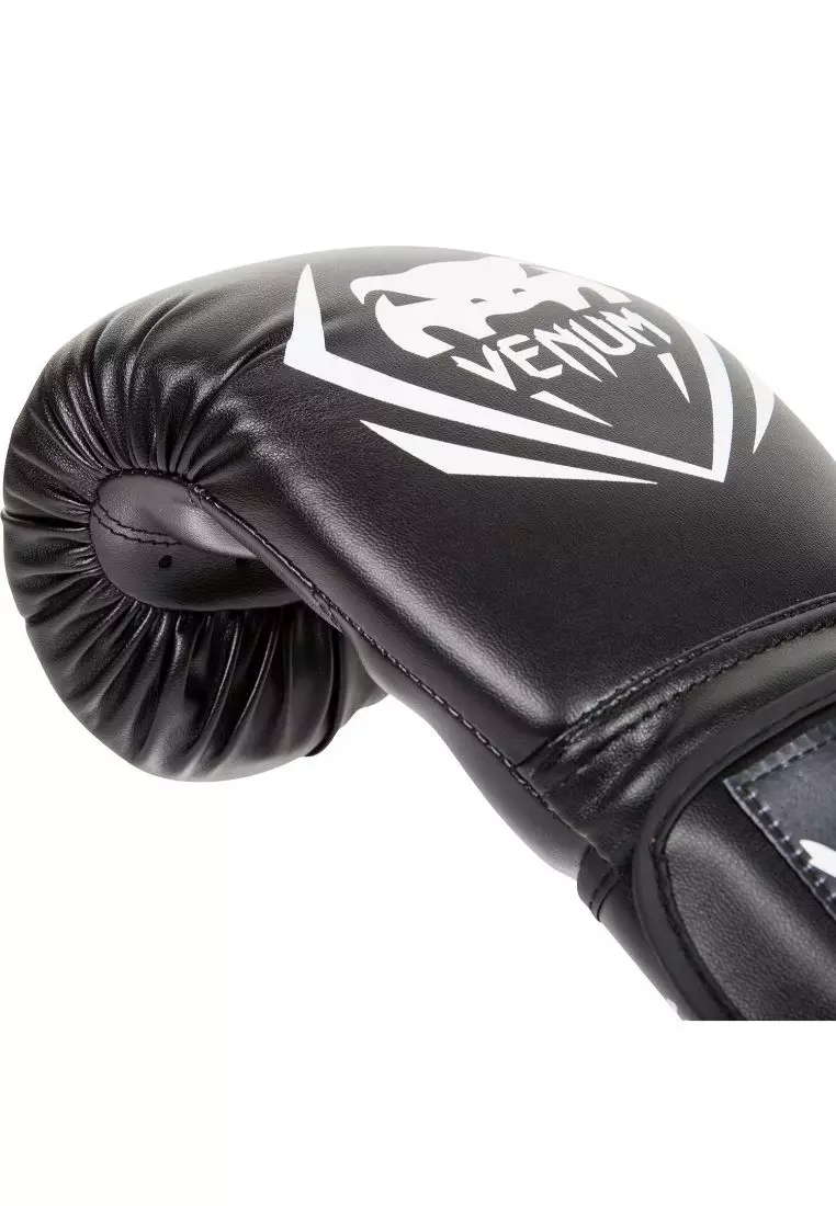 Venum Contender 拳擊手套 黑色