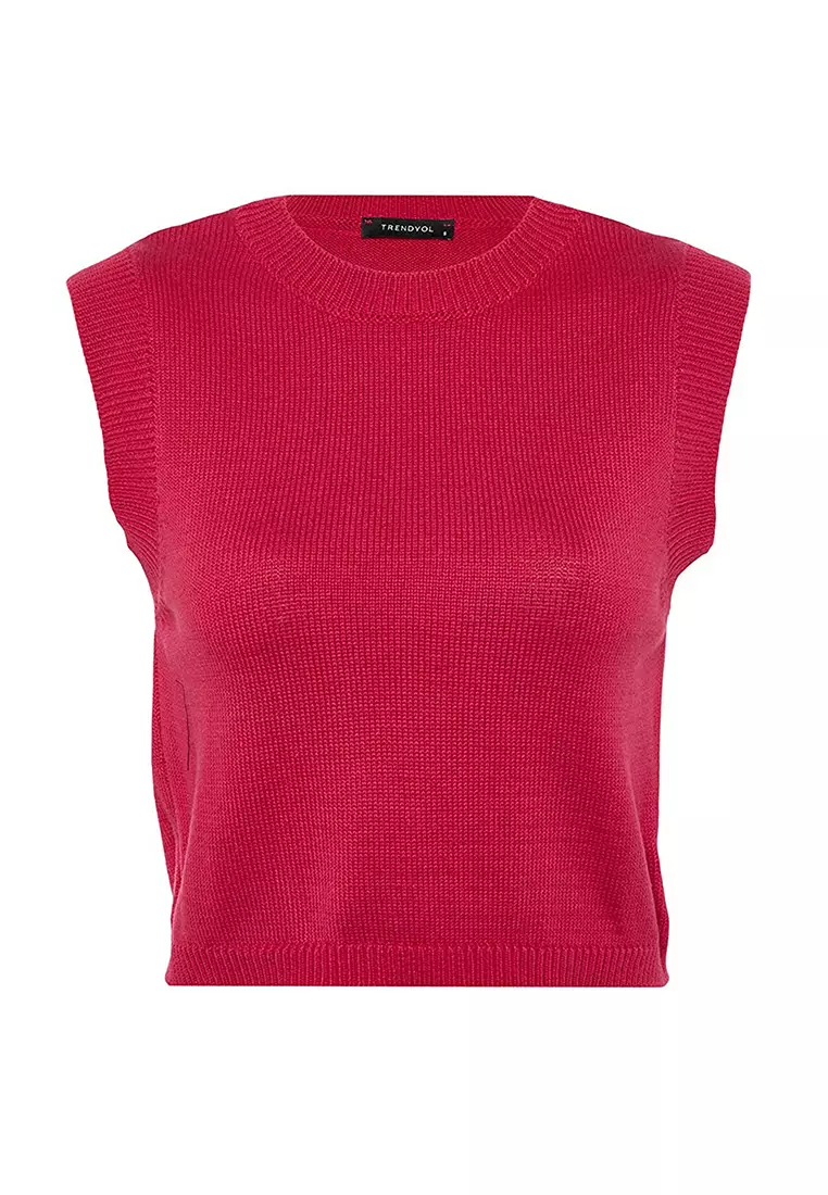 Buy Trendyol Sleeveless Sweater 2024 Online ZALORA Philippines