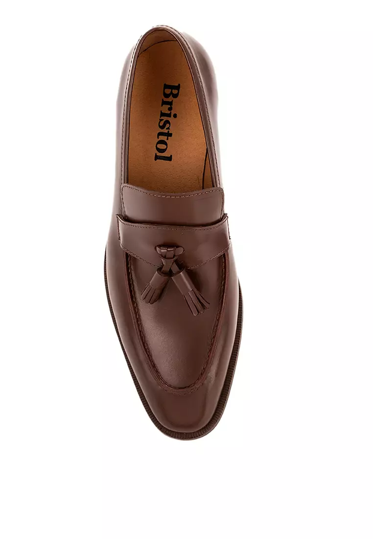 MacLaren Brown Tassled Loafers