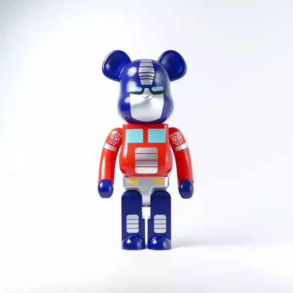 BEARBRICK OPTIMUS PRIME 1000 100% ORIGINAL - 1000%