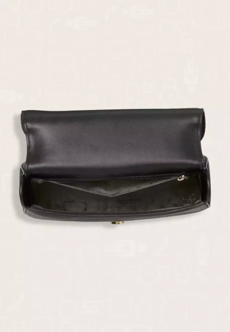 Kate Spade Kyla Top Handle Saddle Bag Black