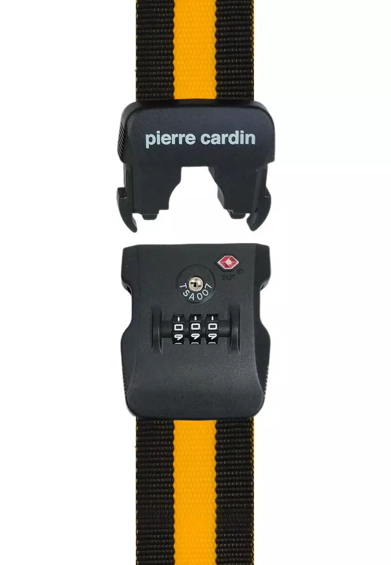 Pierre Cardin Strap Koper Travel Strap to Secure Luggage Tali Pengaman Sabuk Koper TSA