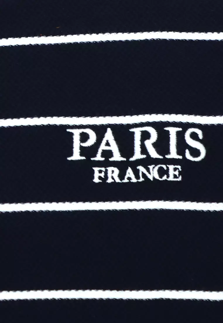 Men's Graphic Stripes T-Shirt "Paris"
