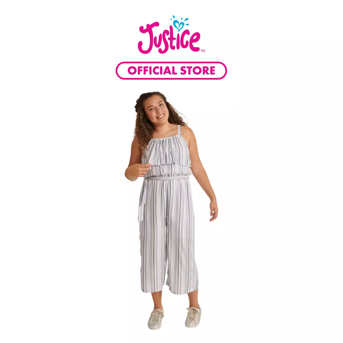 Jual Justice Justice Girls Flounce Jumpsuit Atasan Anak