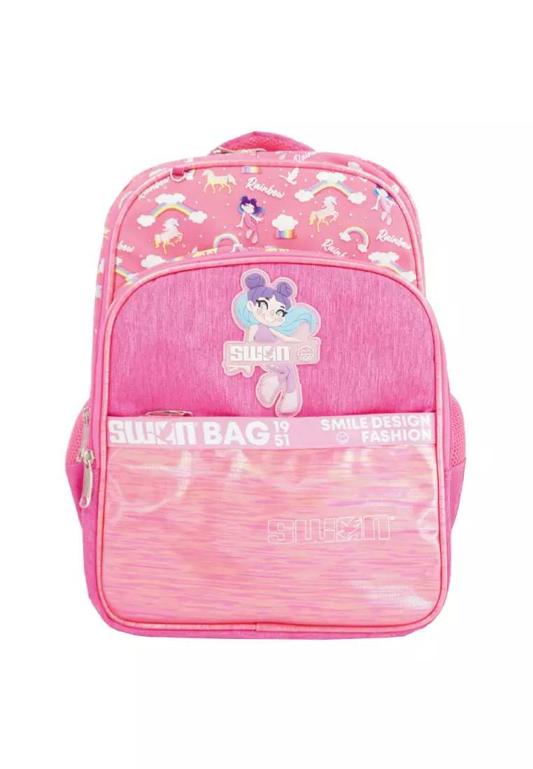 Buy Swan SWAN Smile Design School Bag (XXL) Beg Sekolah Online | ZALORA ...