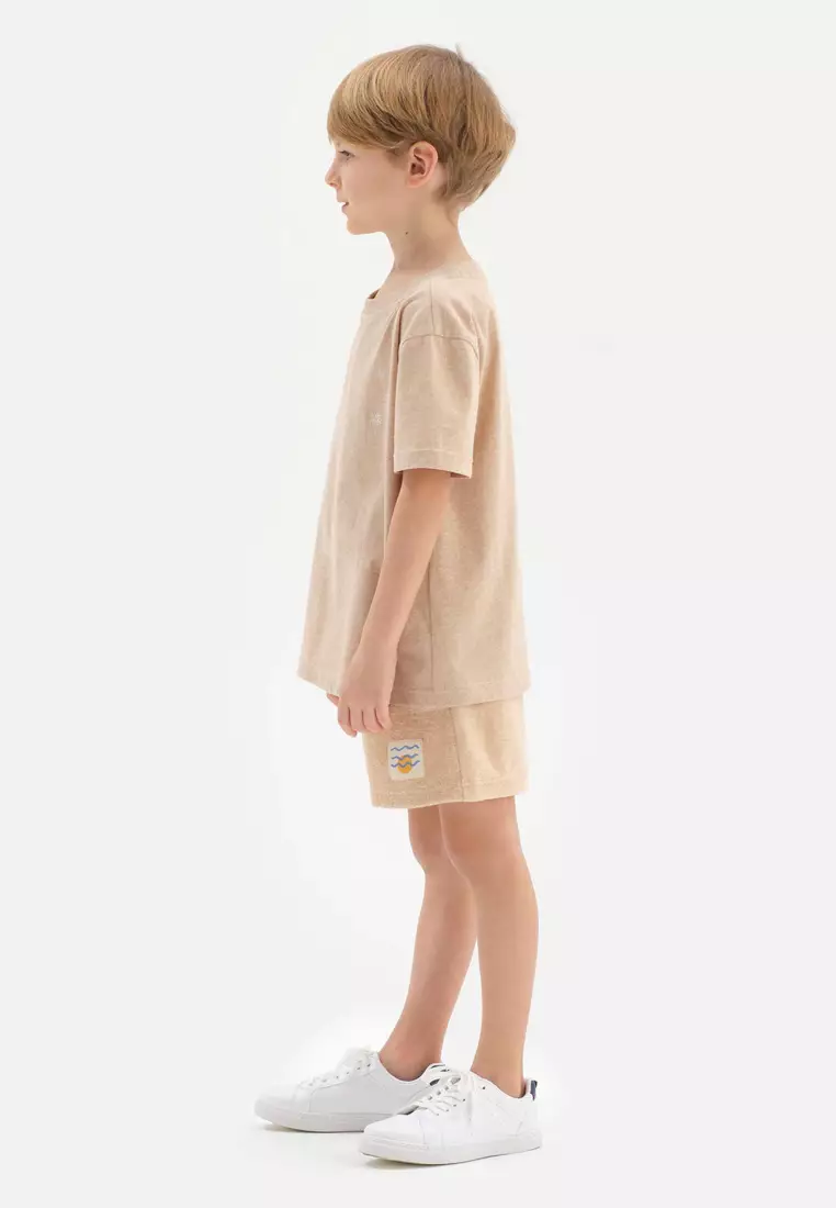 Brown Shorts, Regular, Short Leg, Loungewear for Boys