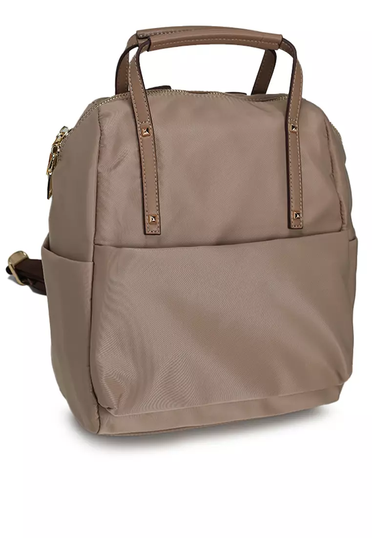 Premium Oxford Nylon Backpack With Top Handle