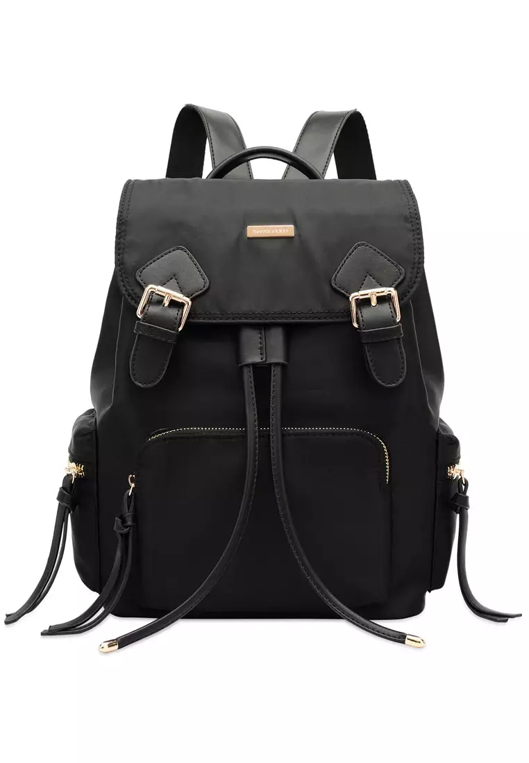 Swiss Polo Women's Top Flap Backpack - Black 2024 | Buy Swiss Polo ...