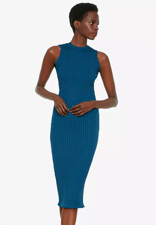 Buy Trendyol Knitted Dress Online ZALORA Malaysia