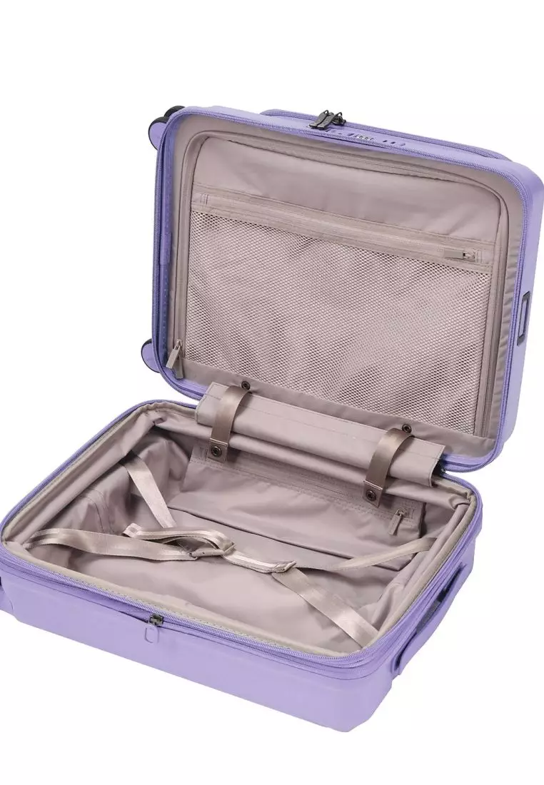 CROSSING INVI 20" Carry On Expandable Luggage With Front & Middle Access V3 - Lilac
