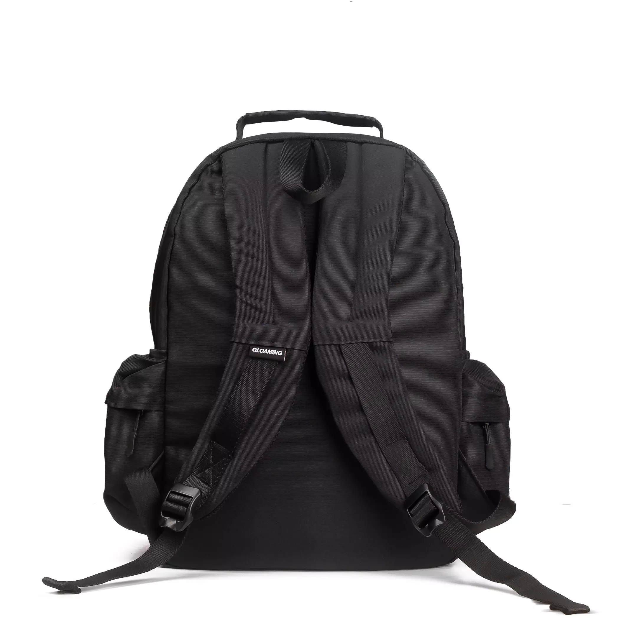Gloaming Back To School Black Backpack Tas Ransel Tas Laptop Daypack