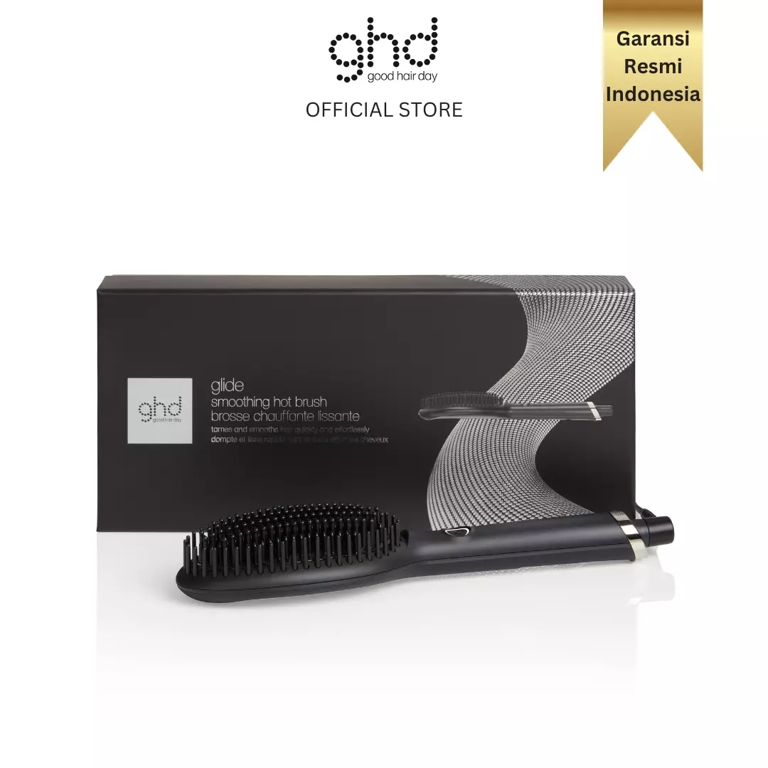 ghd Glide Hot Brush Straightener - Sisir Panas Pelurus Rambut