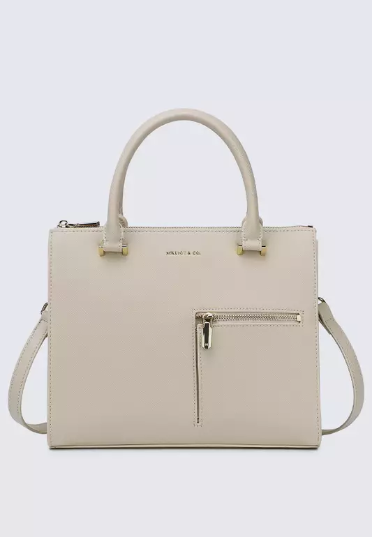 Ceci Double Top Handle Bag