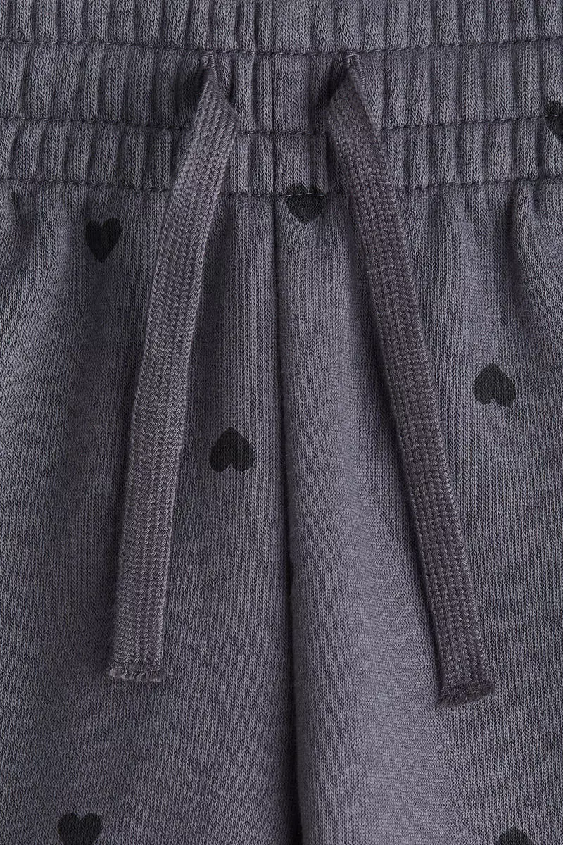 Brushed-inside joggers