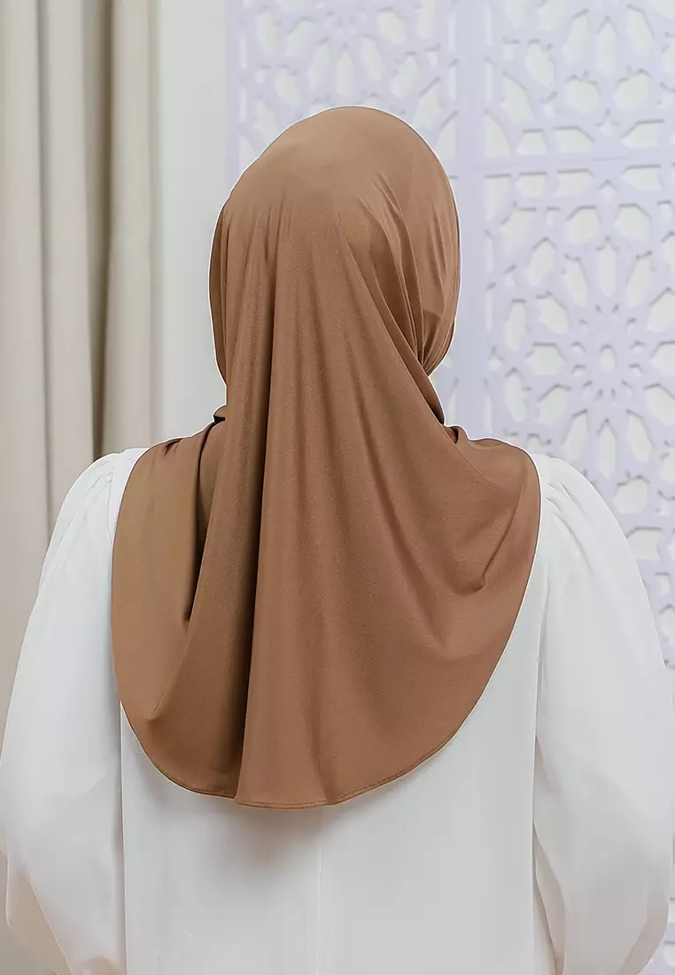 HIJAB INSTAN LUNA - CARAMEL