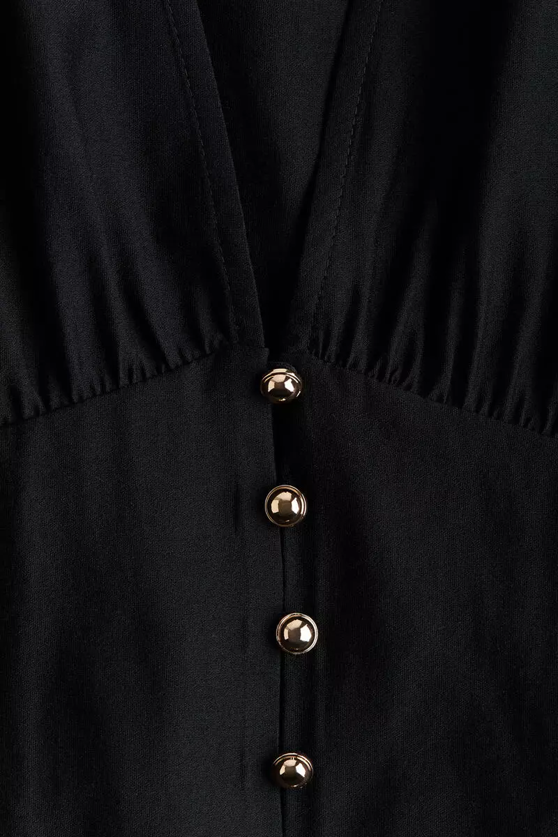 V-neck blouse