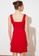Trendyol red Square Neck Dress 561F0AA6ED4364GS_2