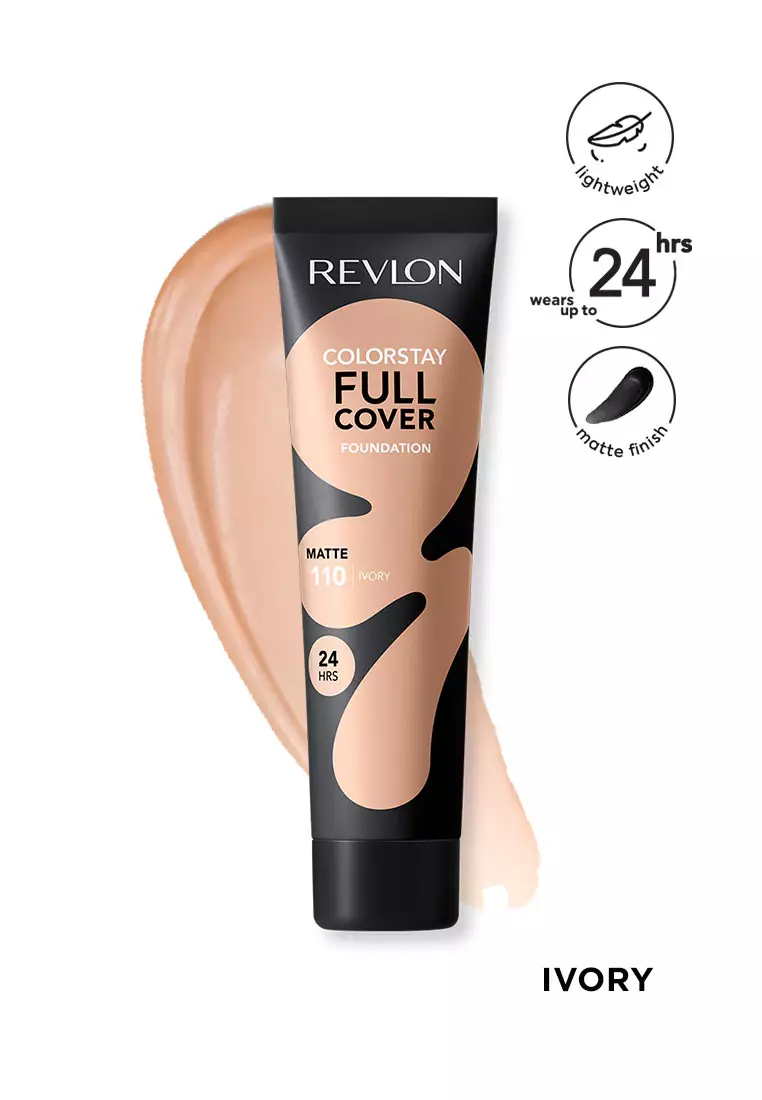 Discount on Revlon  shoes - SKU: Colorstay Full Cover Foundation [Longwear, Heat And Sweat- Resistant] - Ivory