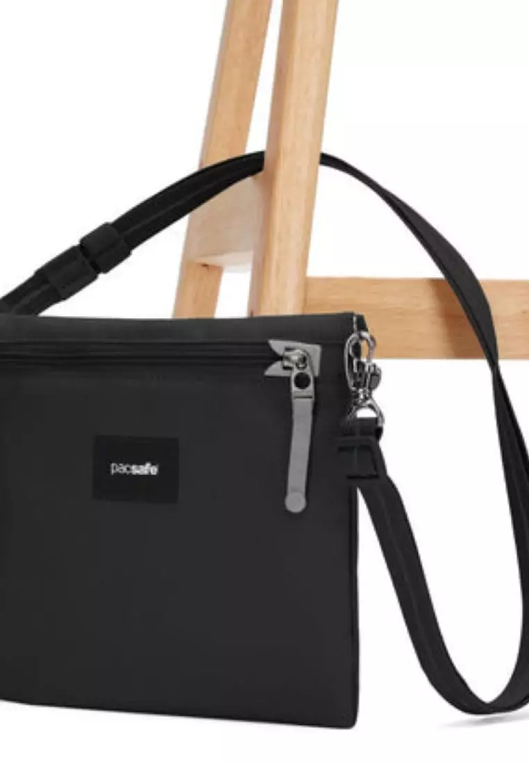 Pacsafe Go Anti-Theft Crossbody Pouch (Jet Black)