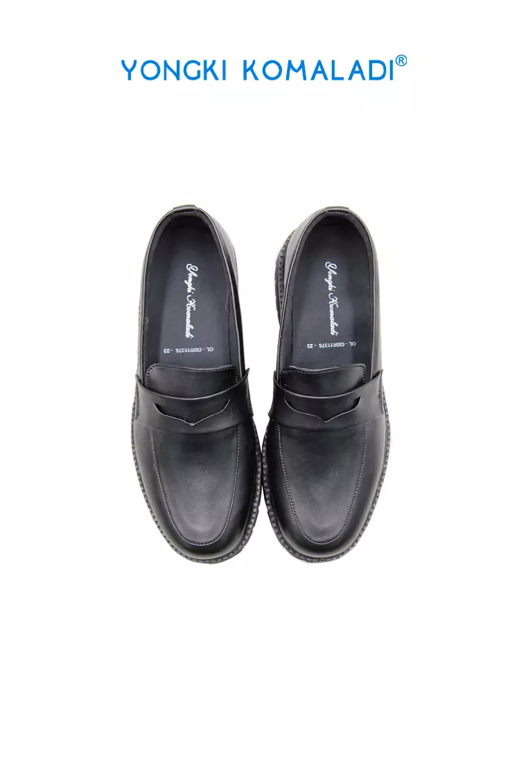 [ ORIGINAL ] YONGKI KOMALADI LOAFERS OL-OBR11376-23 HITAM