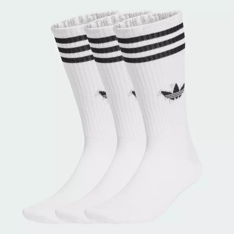 3-Stripes High Crew Socks 3 Pairs