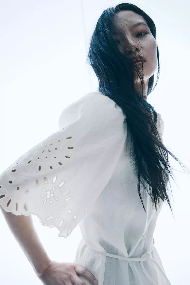 Broderie anglaise dress