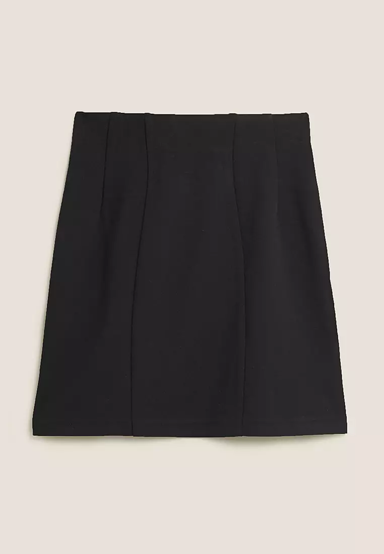 Jersey Mini A-Line Skirt