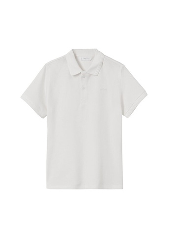 MANGO KIDS white 100% Cotton Polo Shirt 83C16KAE3B1B8EGS_1