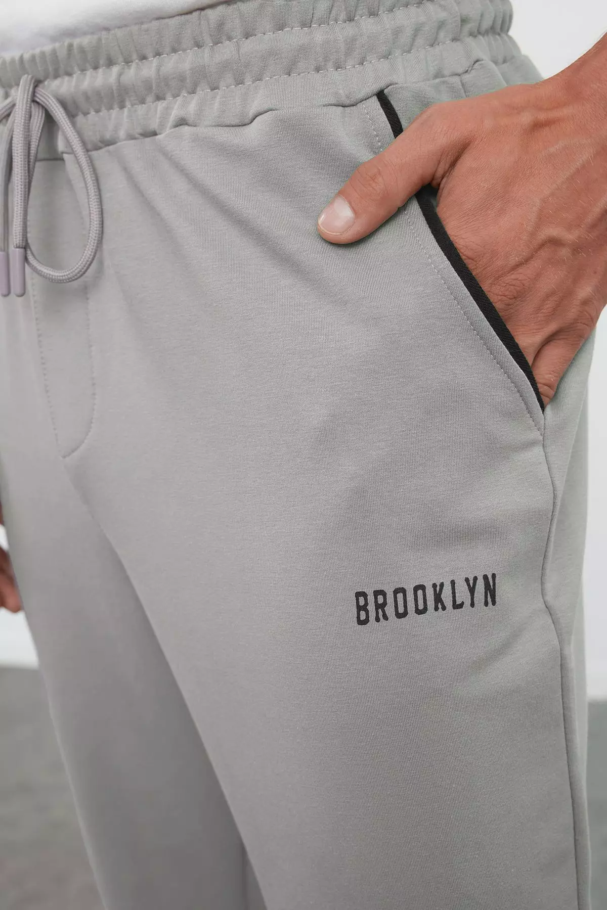 Regular Fit Text Print Sweatpants