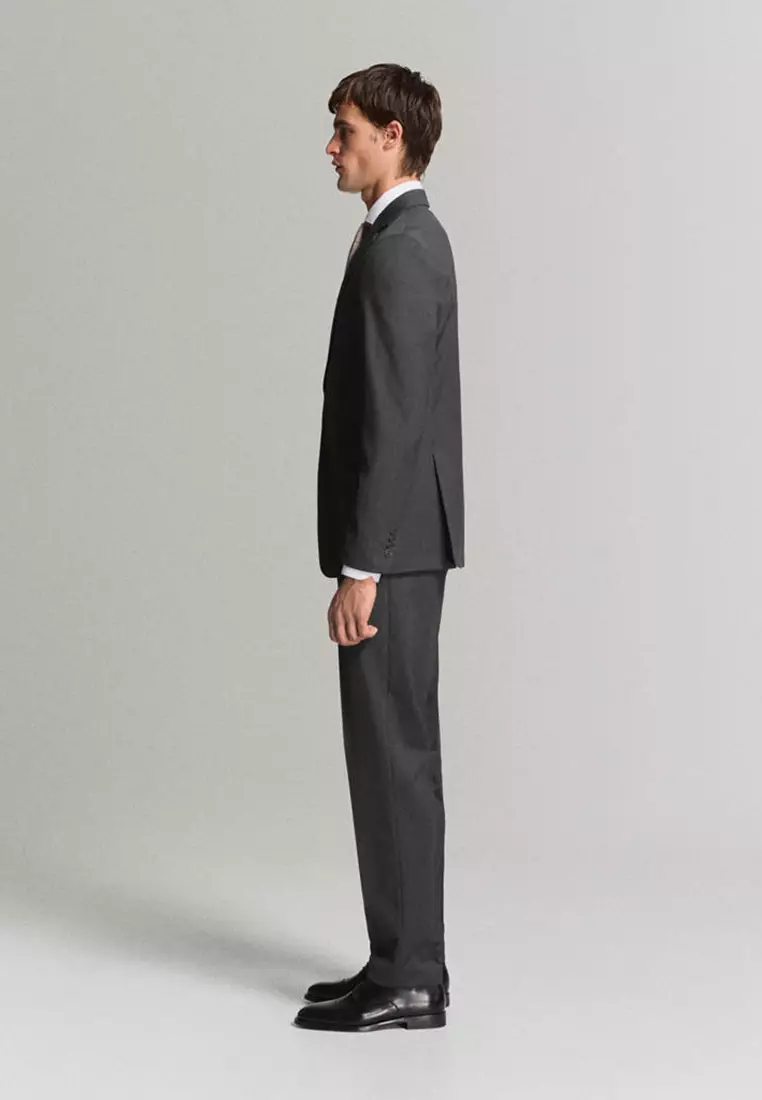 Turin 100% Wool Suit Trousers